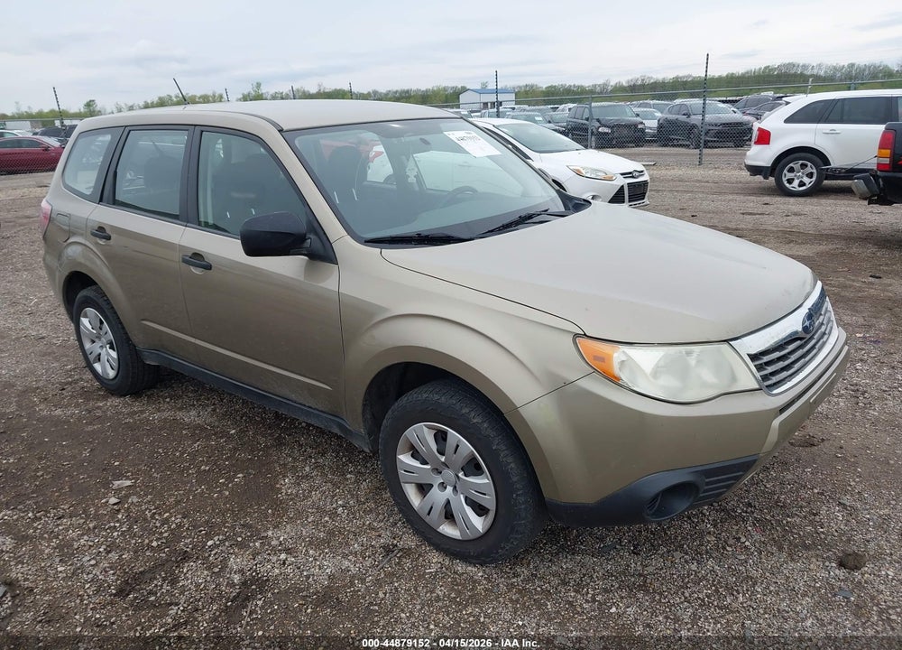 2009 SUBARU FORESTER 2.5X VIN: JF2SH61619G744185