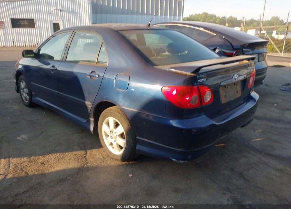 2006 TOYOTA COROLLA S VIN: 2T1BR32E96C711817