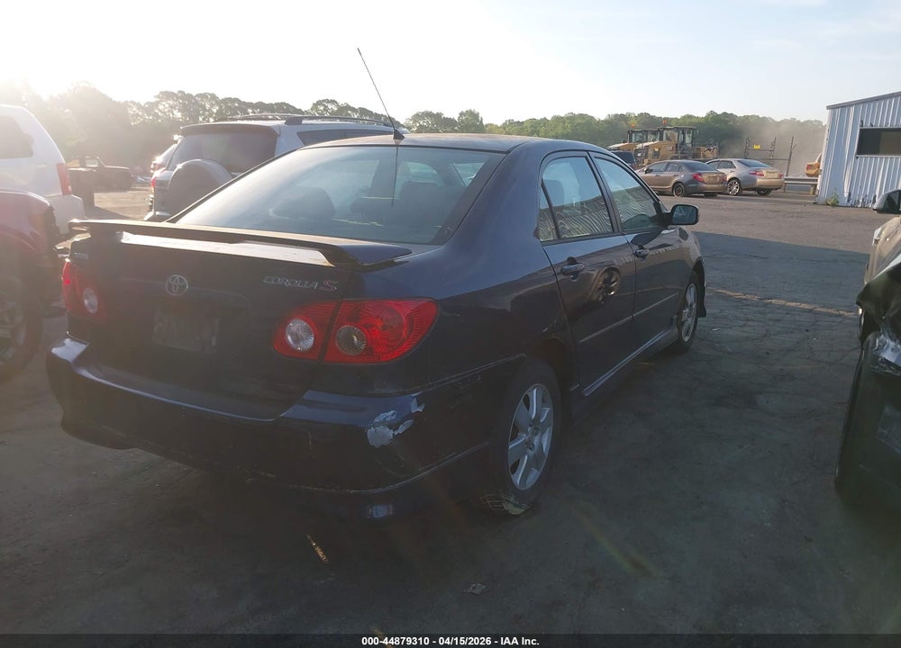 2006 TOYOTA COROLLA S VIN: 2T1BR32E96C711817