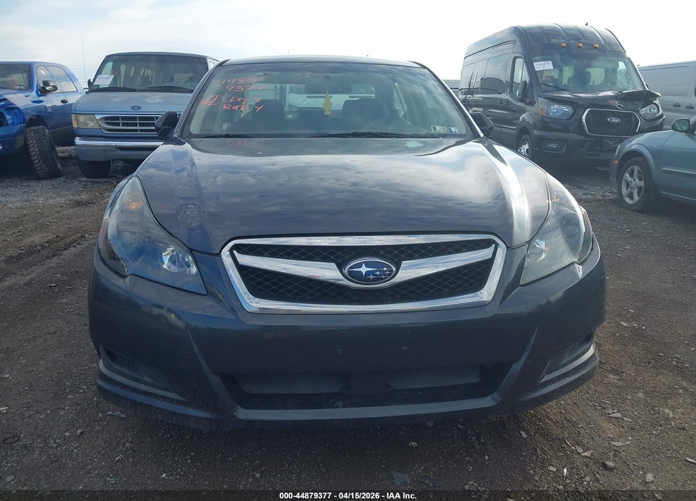 2011 SUBARU LEGACY 2.5I PREM AWP VIN: 4S3BMBC68B3235420