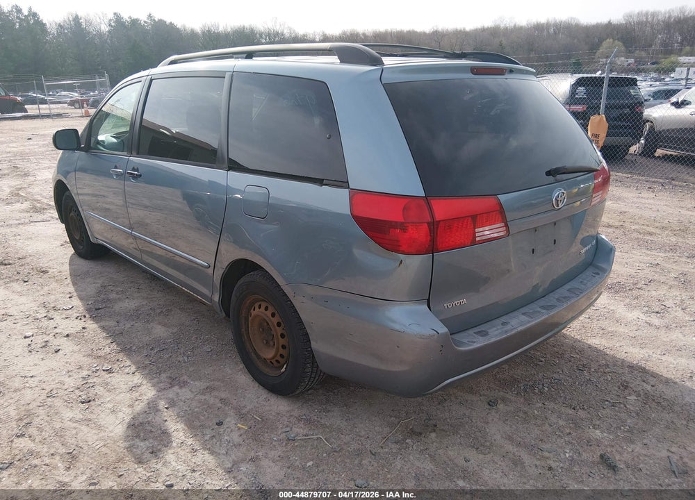 2004 TOYOTA SIENNA LE VIN: 5TDZA23C84S198576