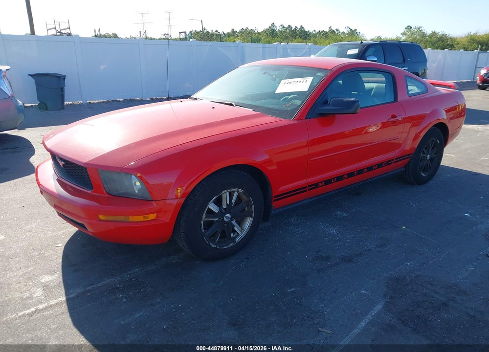 2006 FORD MUSTANG V6 VIN: 1ZVFT80N165202527