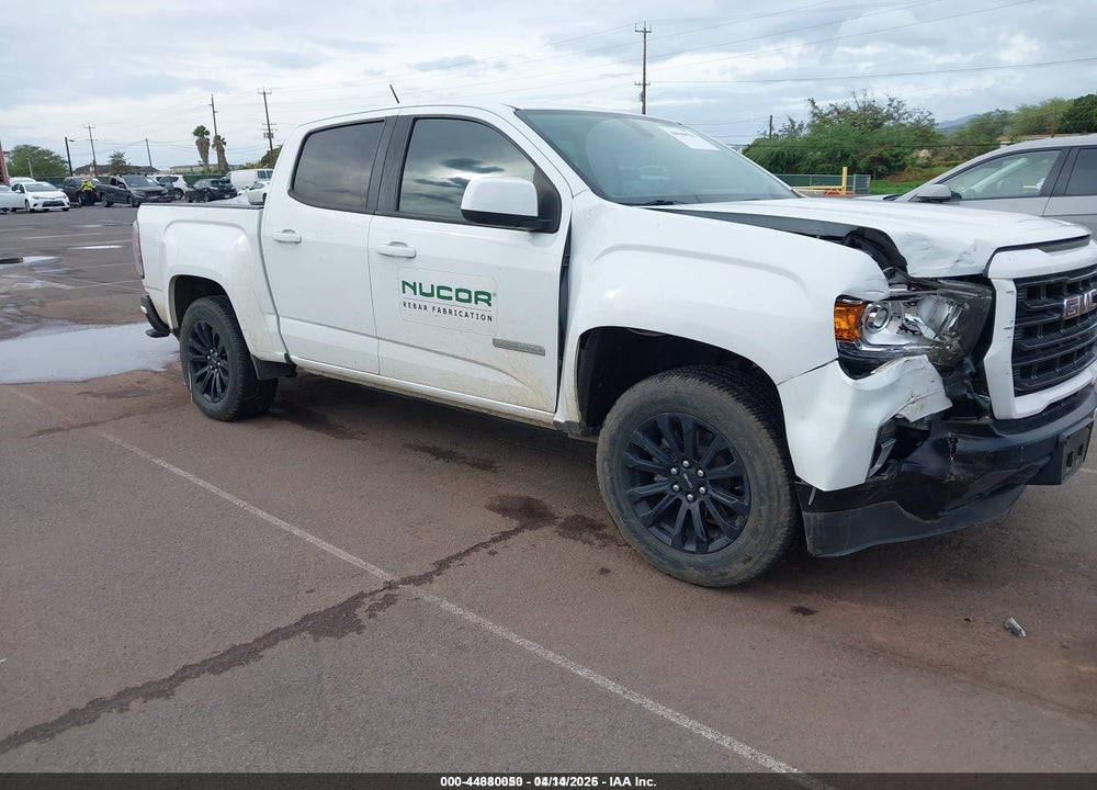 2022 GMC CANYON 2WD  SHORT BOX ELEVATION VIN: 1GTG5CEN6N1157068
