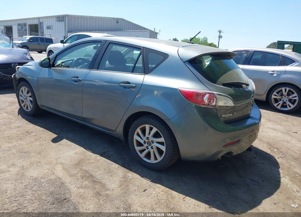 2013 MAZDA 3 I TOURING VIN: JM1BL1L76D1750291