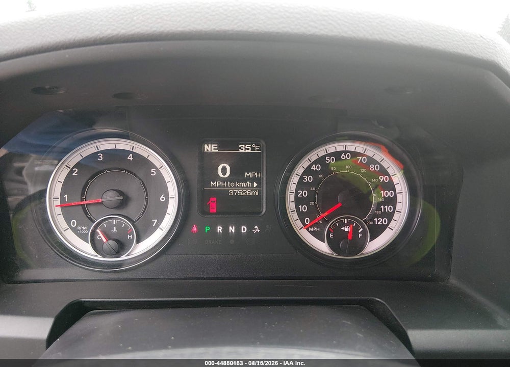 2016 RAM 1500 TRADESMAN VIN: 1C6RR7KG2GS390539