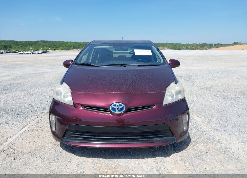 2013 TOYOTA PRIUS THREE SE VIN: JTDKN3DU6D5595776