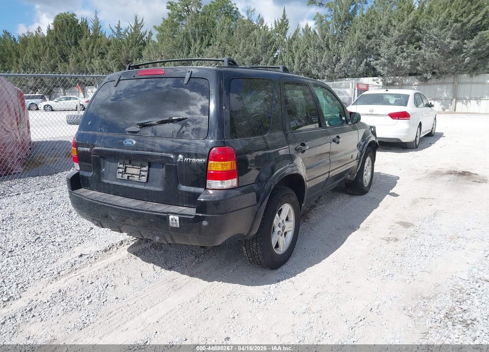 2006 FORD ESCAPE HYBRID VIN: 1FMCU96H66KA08535