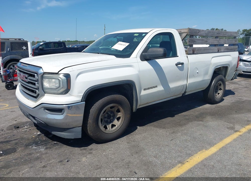 2016 GMC SIERRA 1500 VIN: 1GTN1LEC6GZ901337