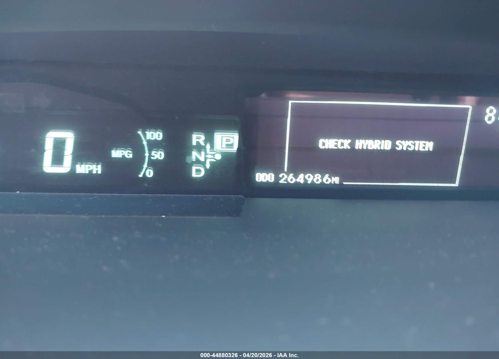 2010 TOYOTA PRIUS III VIN: JTDKN3DU2A1202195