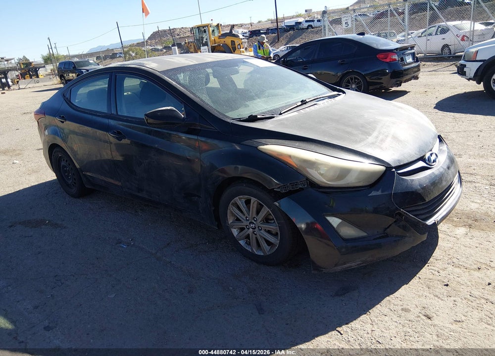 2014 HYUNDAI ELANTRA SE VIN: KMHDH4AE1EU041793
