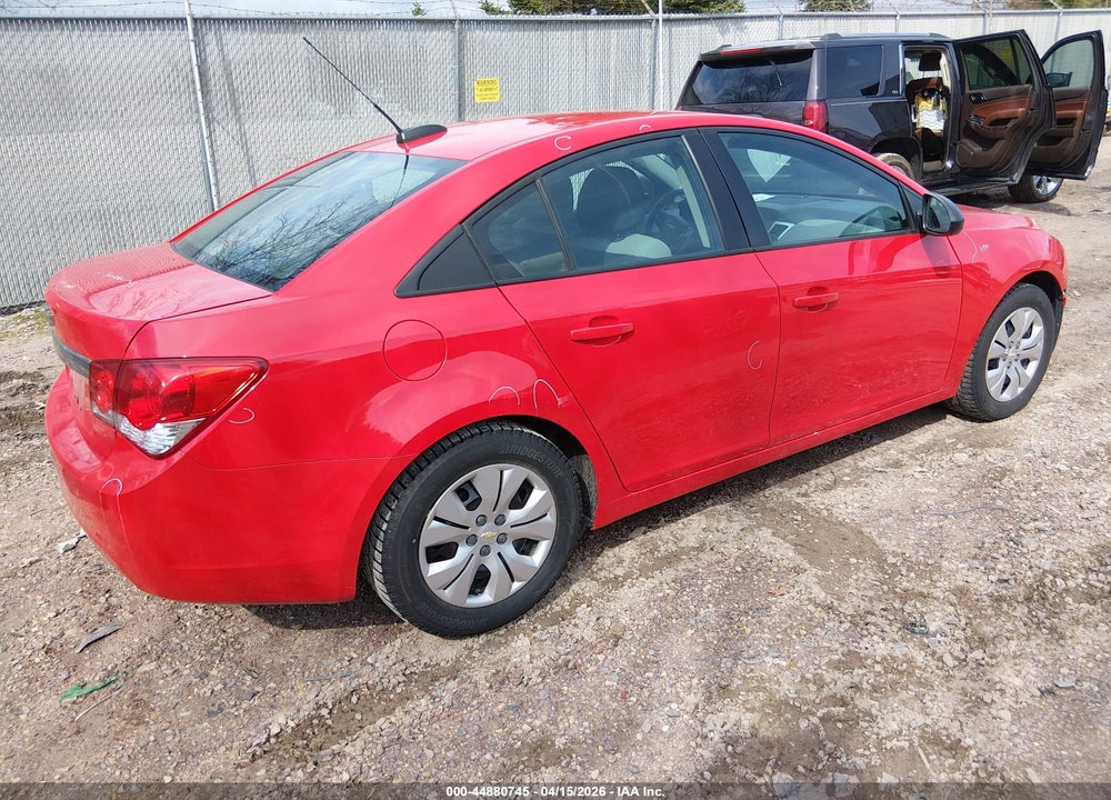 2015 CHEVROLET CRUZE L MANUAL VIN: 1G1P15SH6F7165006