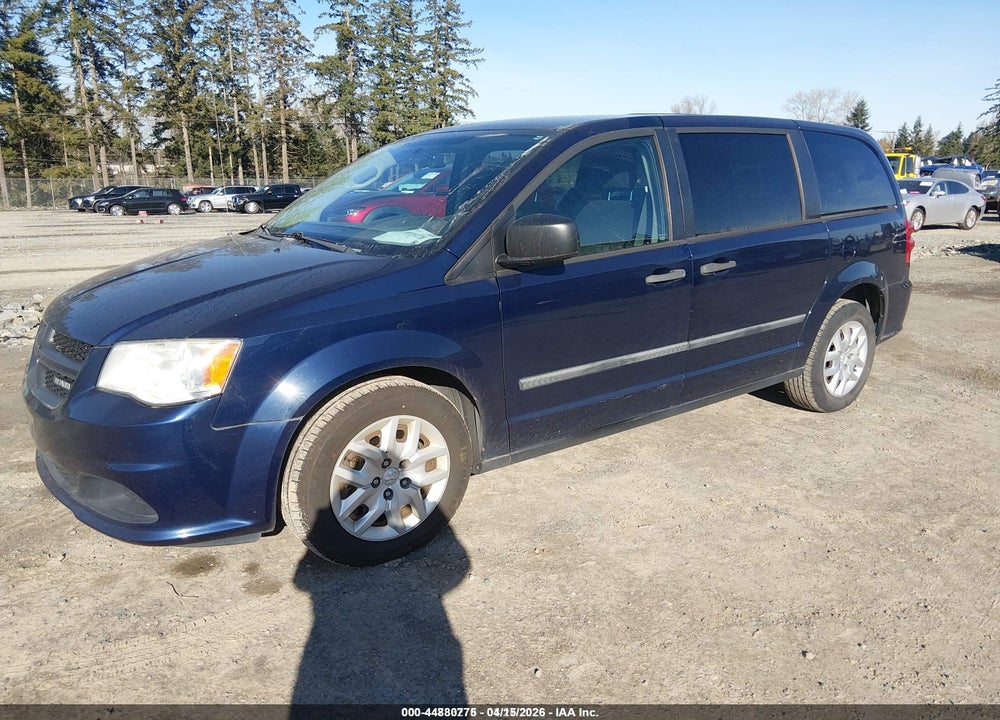 2014 RAM CARGO TRADESMAN VIN: 2C4JRGAGXER213047