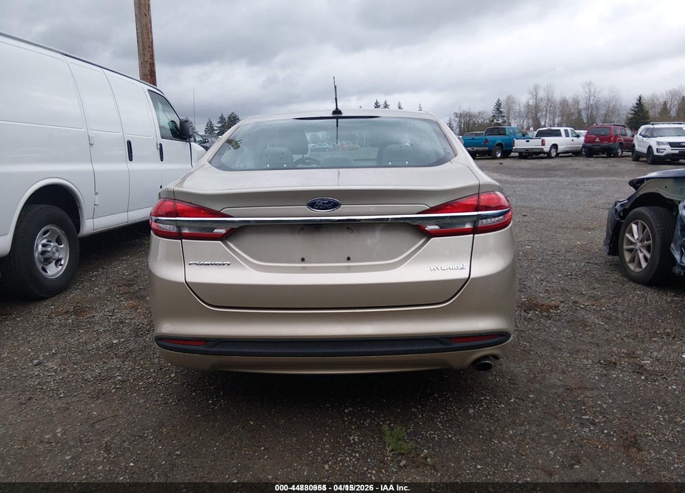 2018 FORD FUSION HYBRID S VIN: 3FA6P0UU0JR271487