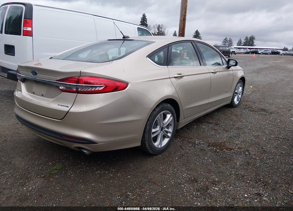 2018 FORD FUSION HYBRID S VIN: 3FA6P0UU0JR271487