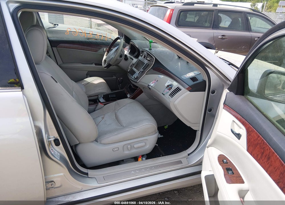 2011 TOYOTA AVALON LIMITED VIN: 4T1BK3DB4BU404748