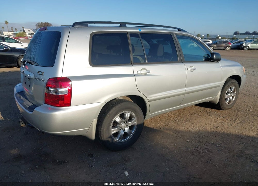2004 TOYOTA HIGHLANDER V6 VIN: JTEDP21AX40025912