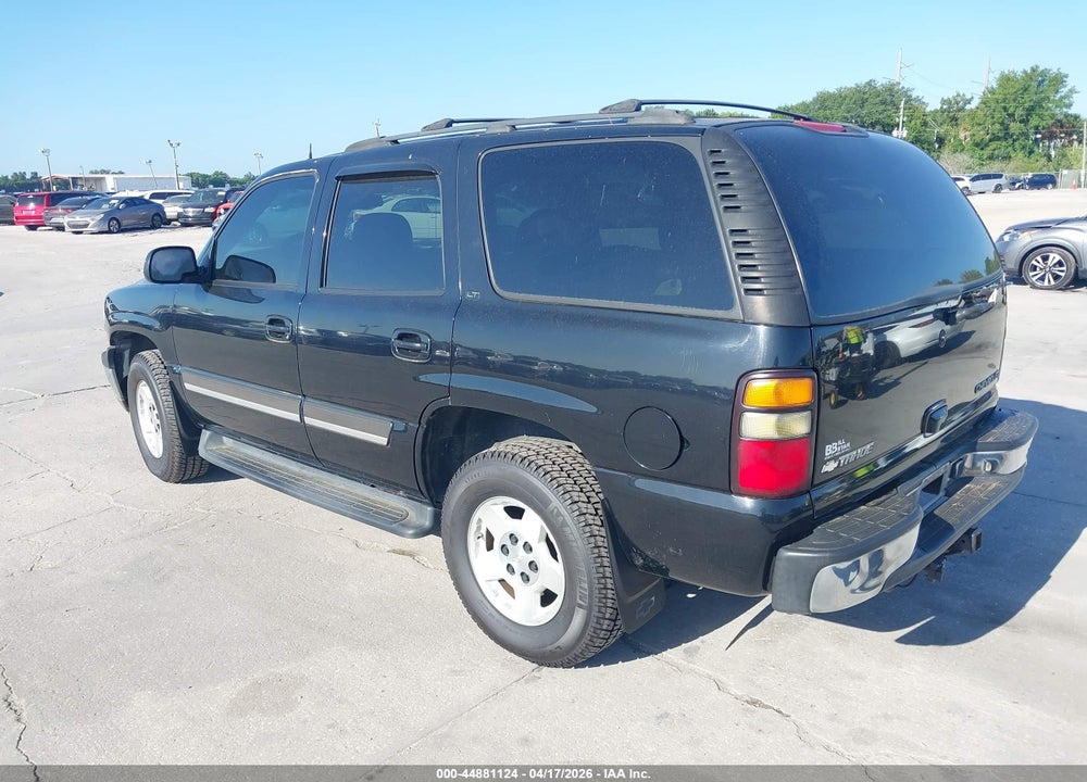 2005 CHEVROLET TAHOE LT VIN: 1GNEK13T15R194401