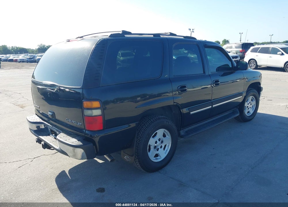 2005 CHEVROLET TAHOE LT VIN: 1GNEK13T15R194401