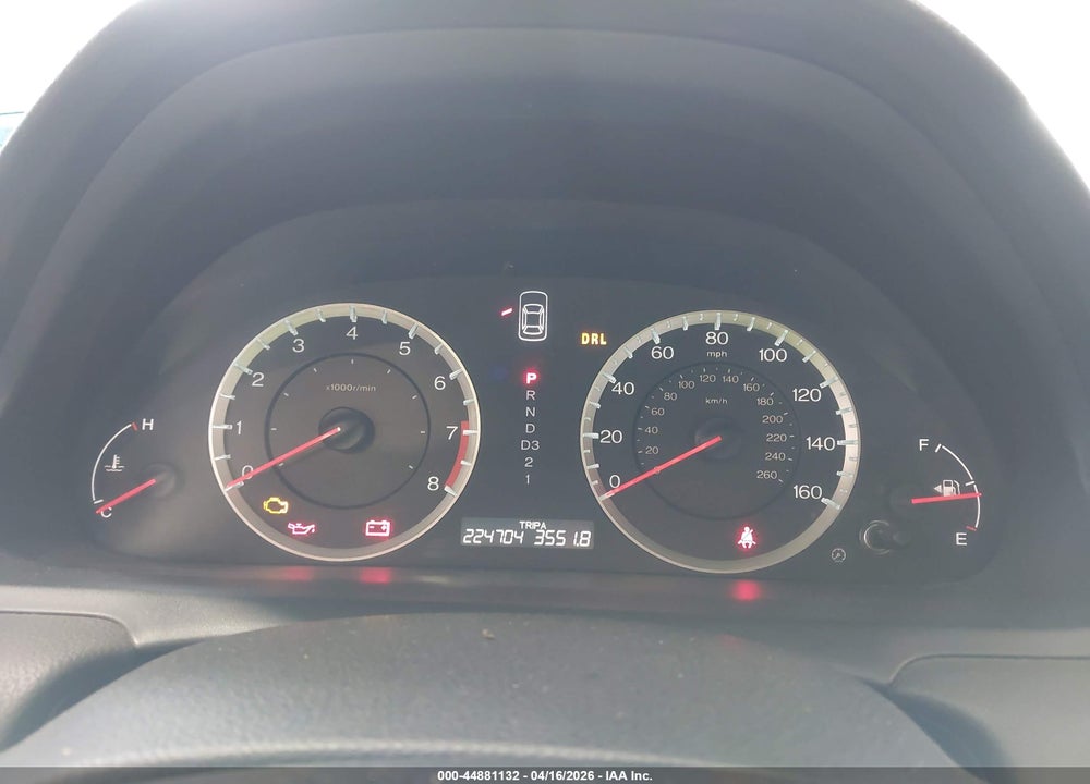 2010 HONDA ACCORD 2.4 LX VIN: 1HGCP2F36AA018618