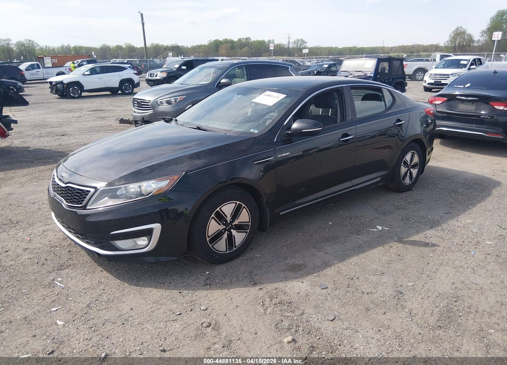 2013 KIA OPTIMA HYBRID LX VIN: KNAGM4AD5D5058834