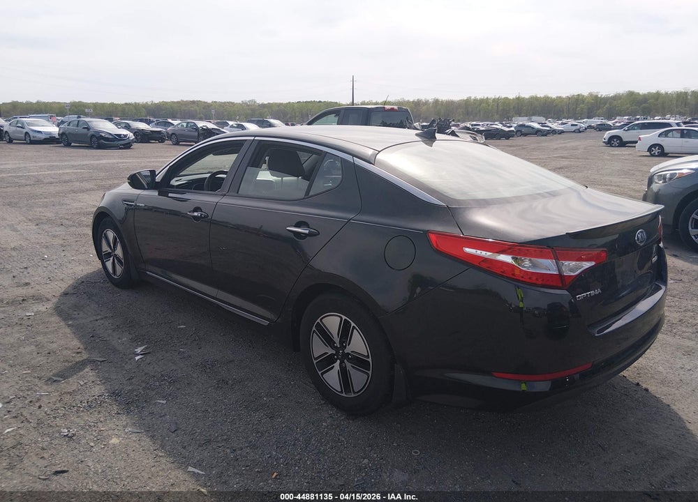 2013 KIA OPTIMA HYBRID LX VIN: KNAGM4AD5D5058834