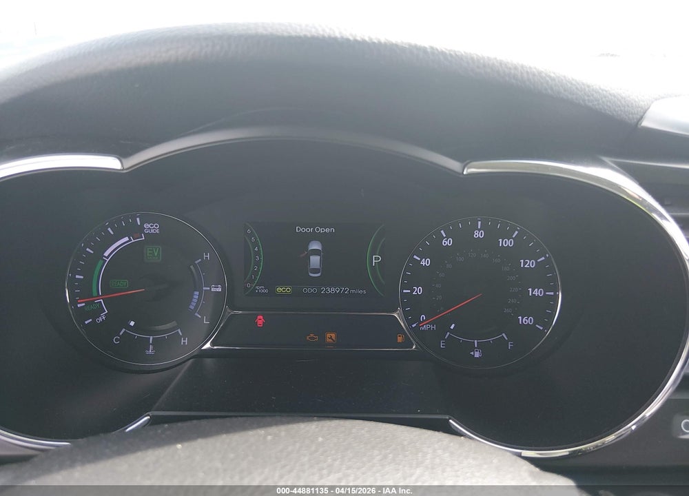 2013 KIA OPTIMA HYBRID LX VIN: KNAGM4AD5D5058834