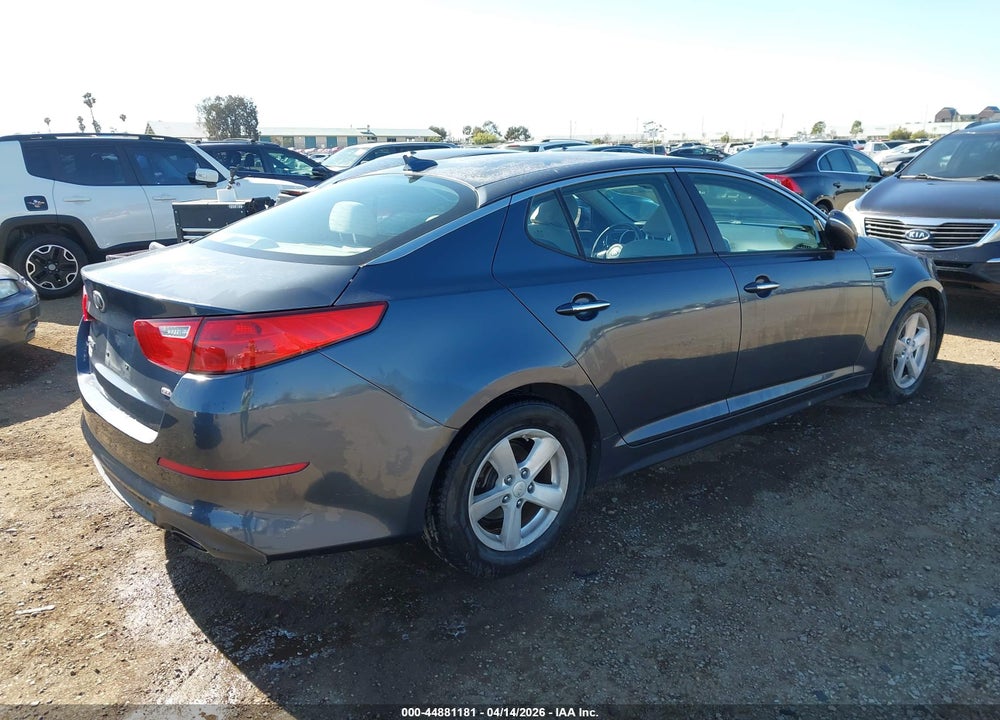2015 KIA OPTIMA LX VIN: KNAGM4A79F5536332