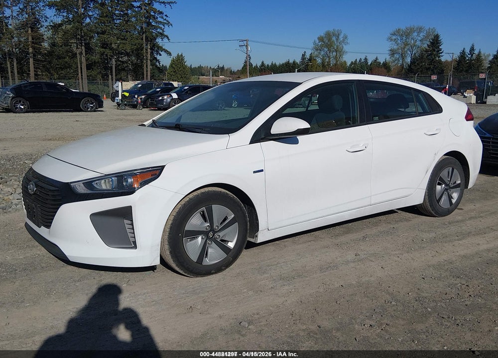 2019 HYUNDAI IONIQ HYBRID BLUE VIN: KMHC65LC9KU162599