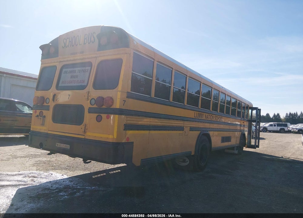 2015 BLUE BIRD SCHOOL BUS / TRANSIT BUS VIN: 1BABJCPA8FF312394