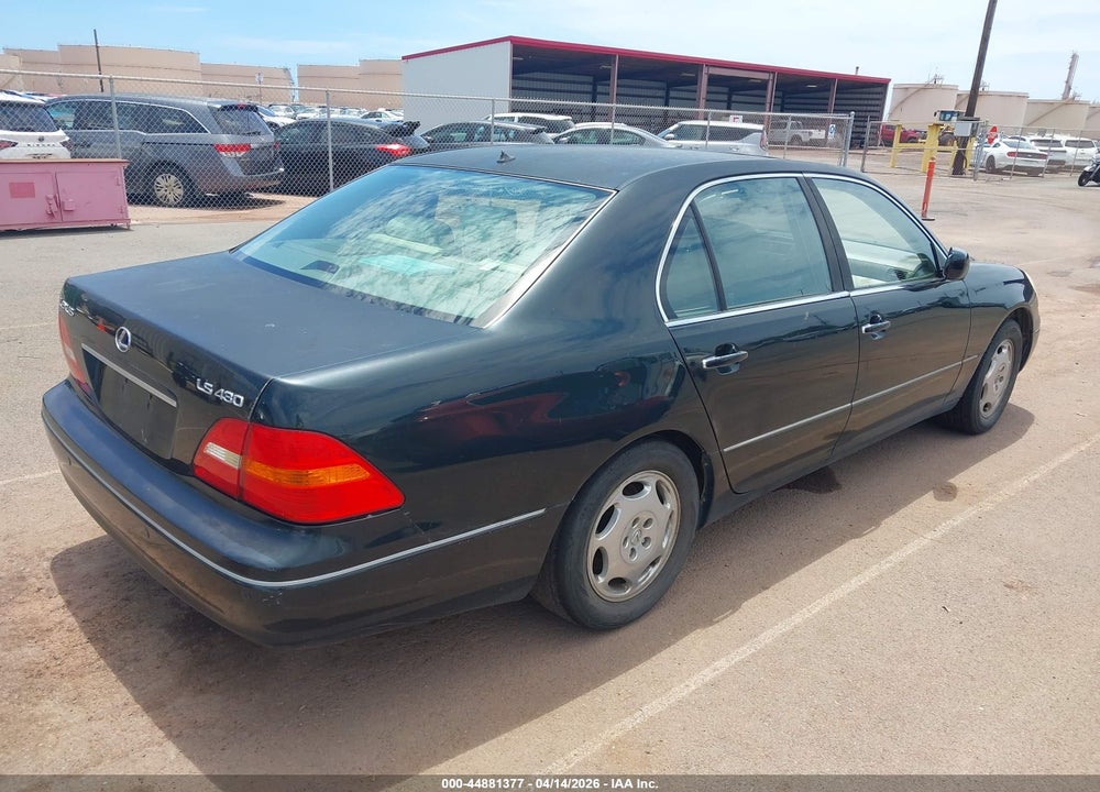 2001 LEXUS LS 430 VIN: JTHBN30F510020860