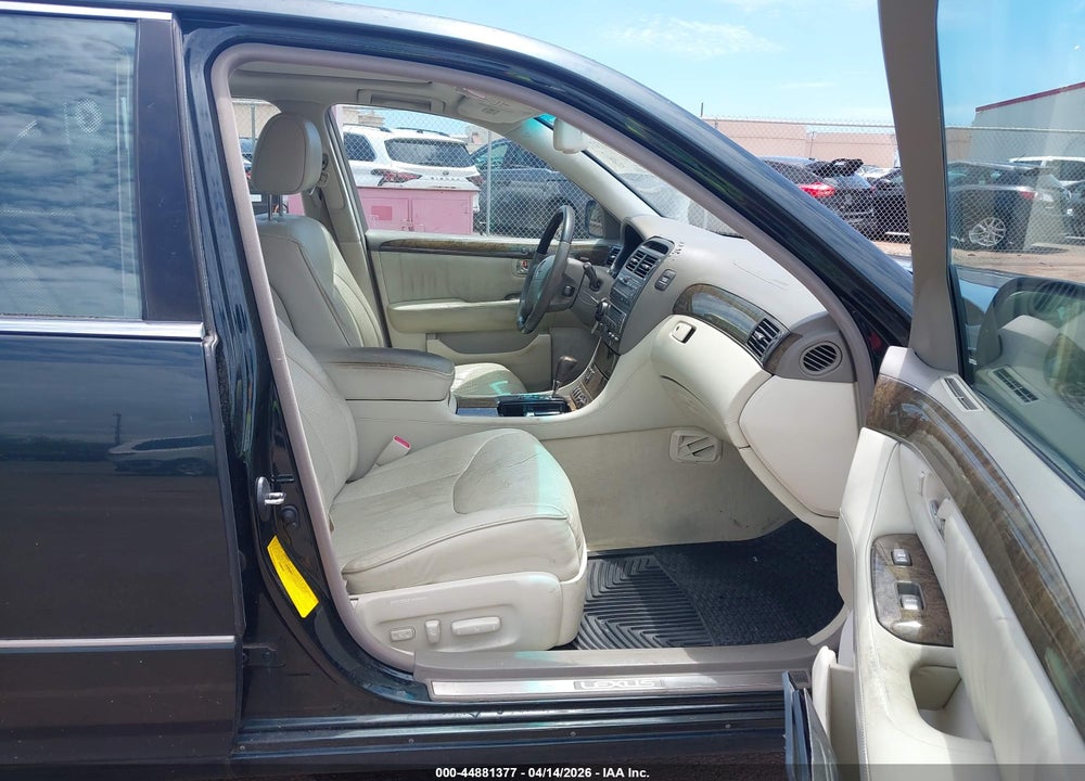 2001 LEXUS LS 430 VIN: JTHBN30F510020860