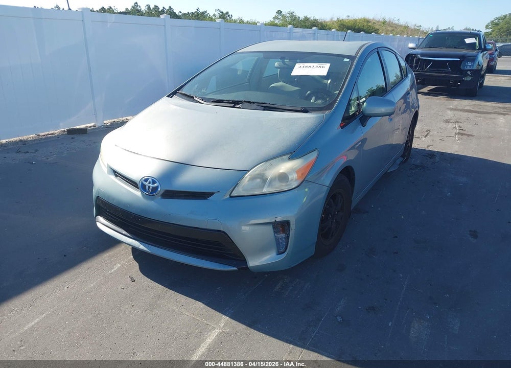 2012 TOYOTA PRIUS TWO VIN: JTDKN3DU0C1484954