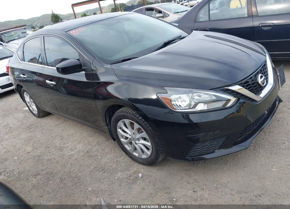 2018 NISSAN SENTRA SV VIN: 3N1AB7AP2JY222536