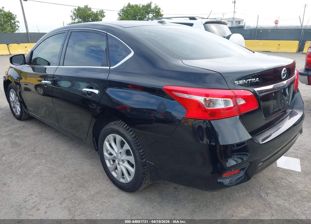 2018 NISSAN SENTRA SV VIN: 3N1AB7AP2JY222536
