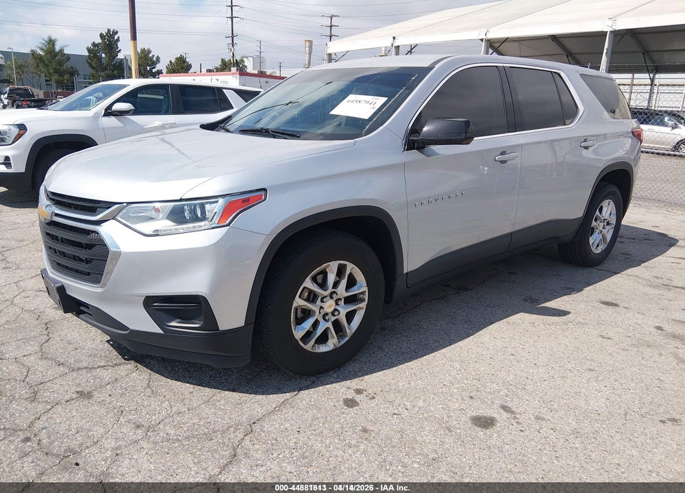 2020 CHEVROLET TRAVERSE AWD LS VIN: 1GNEVFKW2LJ112736