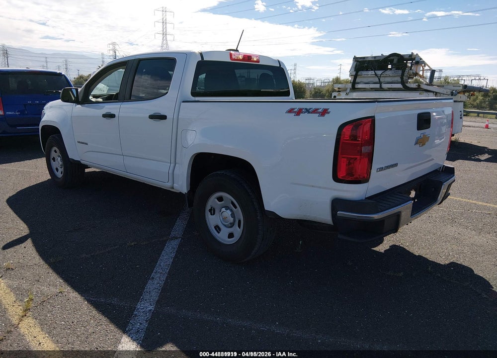 2016 CHEVROLET COLORADO WT VIN: 1GCGTBE37G1311692