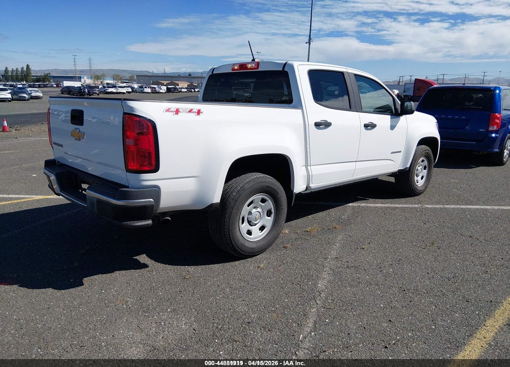 2016 CHEVROLET COLORADO WT VIN: 1GCGTBE37G1311692