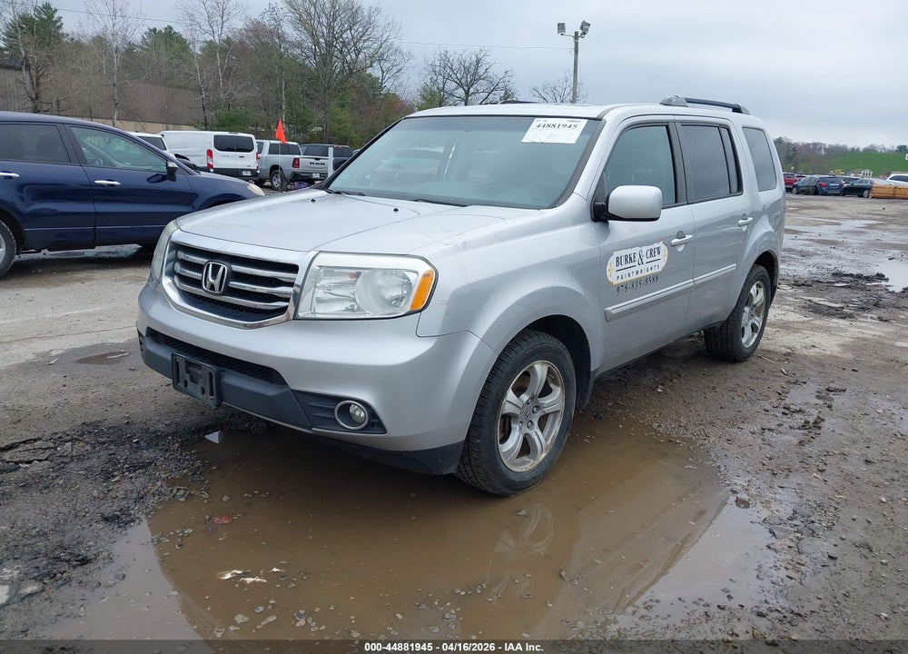 2015 HONDA PILOT EX-L VIN: 5FNYF4H54FB046837