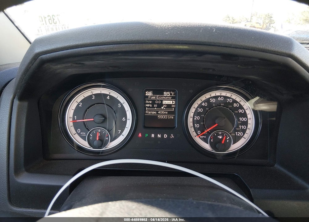 2018 RAM 1500 TRADESMAN  4X2 8' BOX VIN: 3C6JR6DG8JG323589