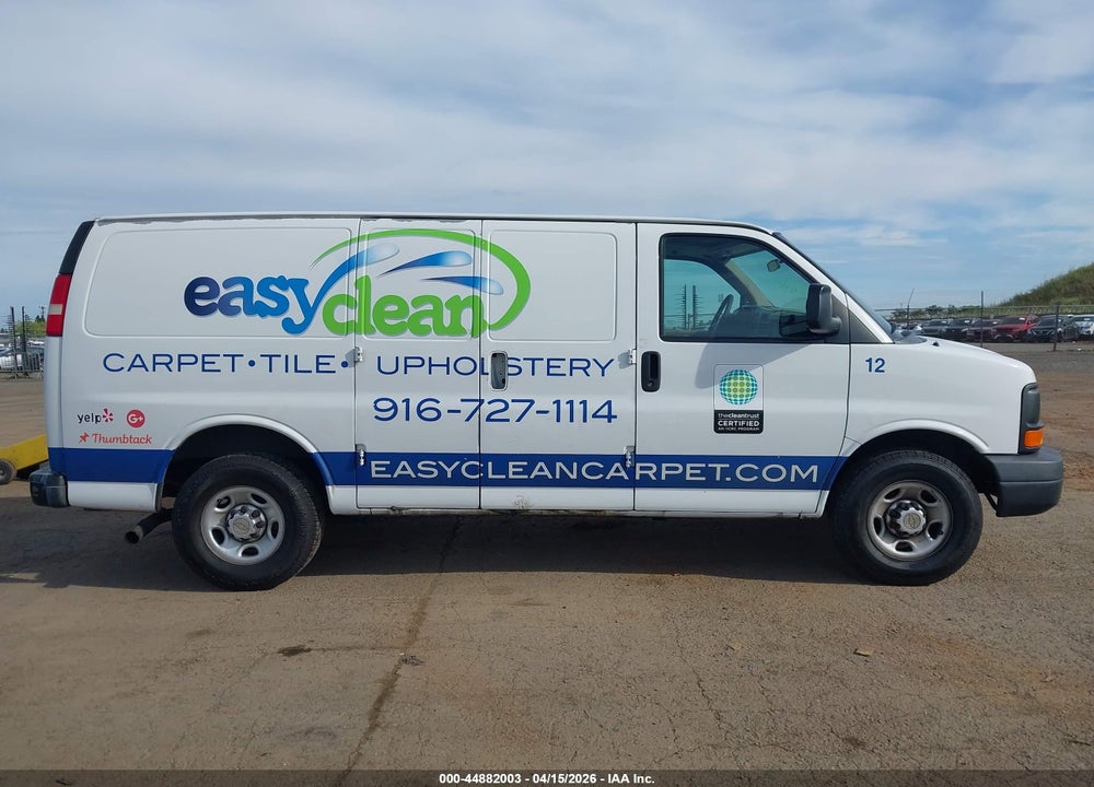 2013 CHEVROLET EXPRESS 2500 WORK VAN VIN: 1GCWGFCA5D1124004