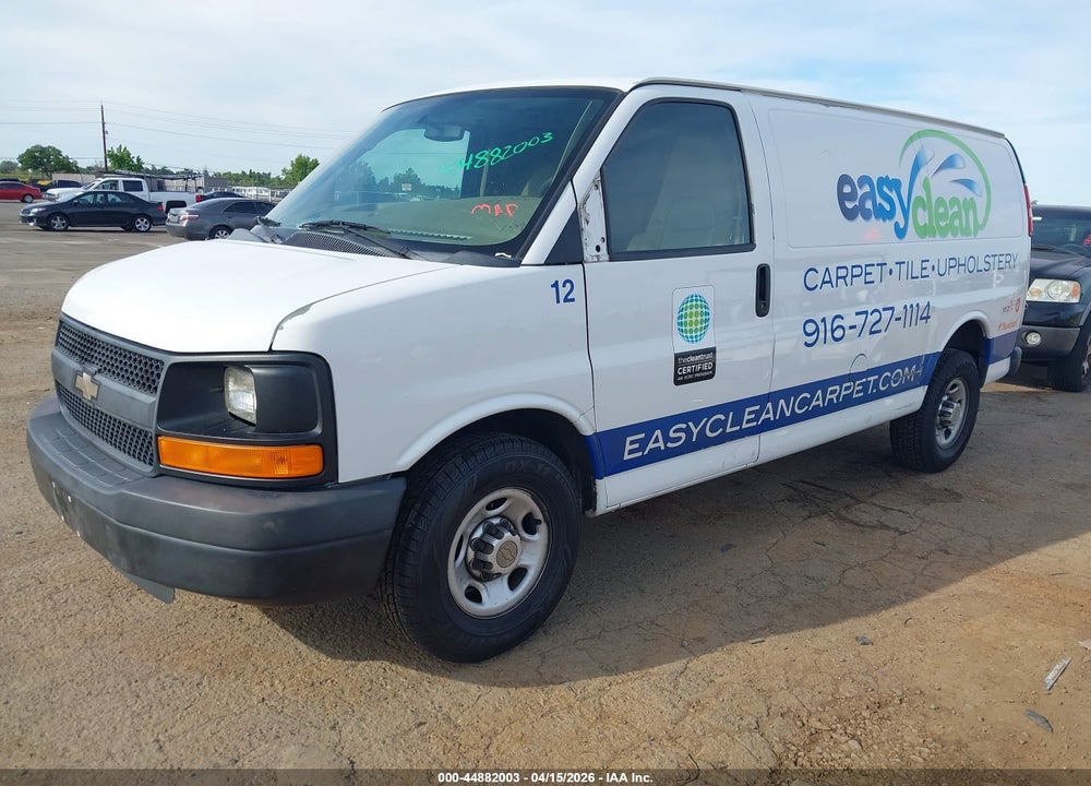 2013 CHEVROLET EXPRESS 2500 WORK VAN VIN: 1GCWGFCA5D1124004