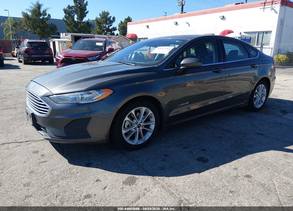 2019 FORD FUSION HYBRID SE VIN: 3FA6P0LU8KR211492