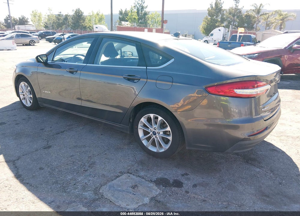 2019 FORD FUSION HYBRID SE VIN: 3FA6P0LU8KR211492