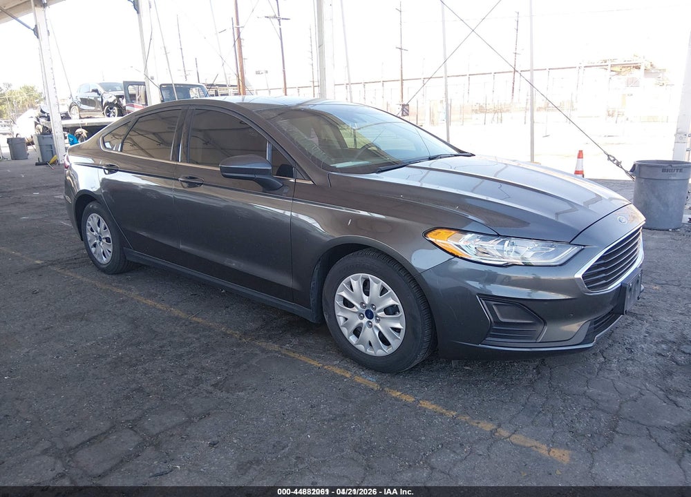2020 FORD FUSION S VIN: 3FA6P0G78LR263050