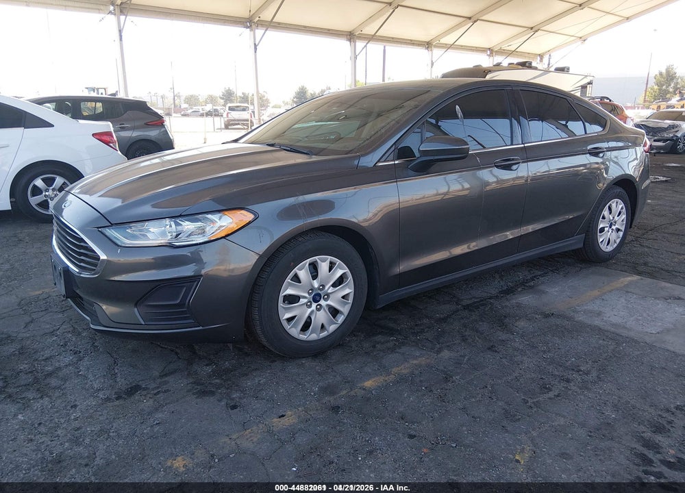 2020 FORD FUSION S VIN: 3FA6P0G78LR263050