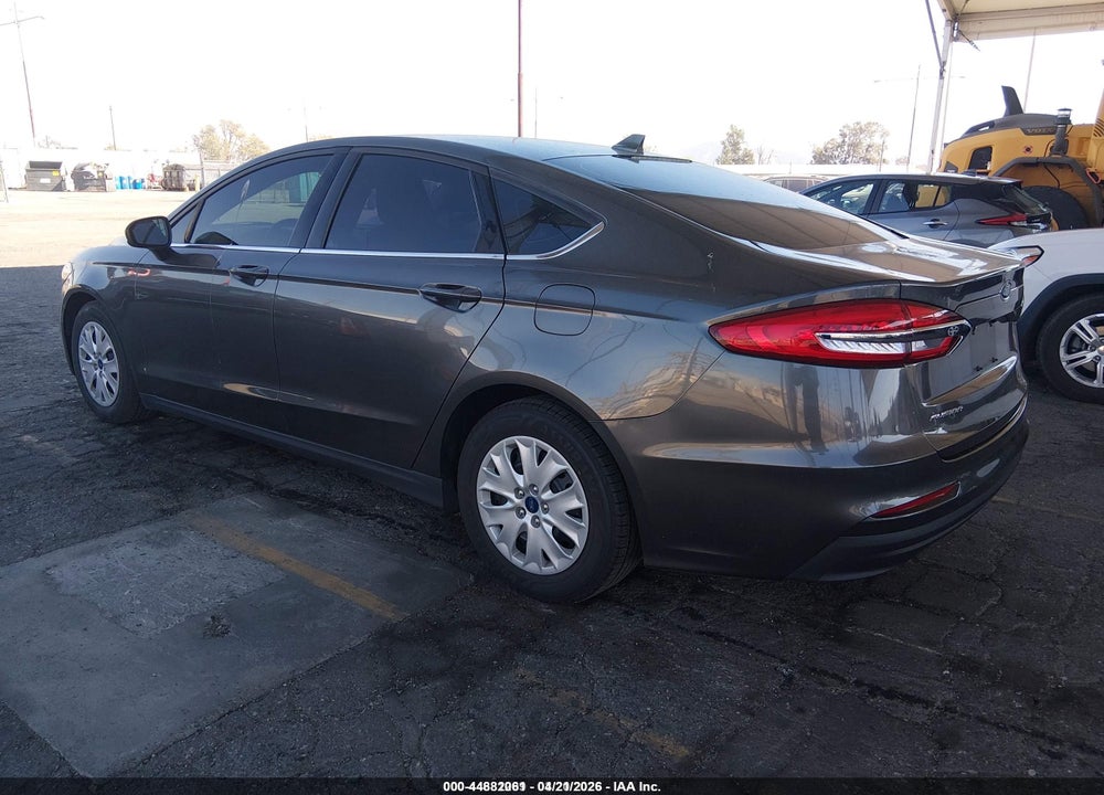 2020 FORD FUSION S VIN: 3FA6P0G78LR263050
