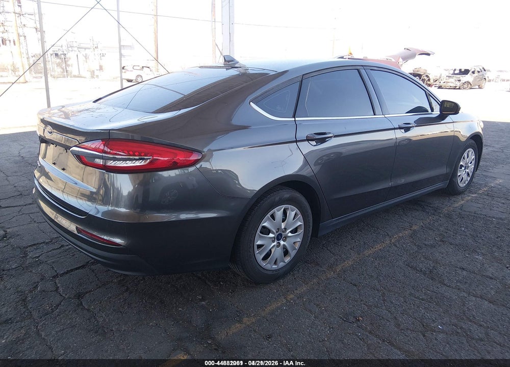 2020 FORD FUSION S VIN: 3FA6P0G78LR263050