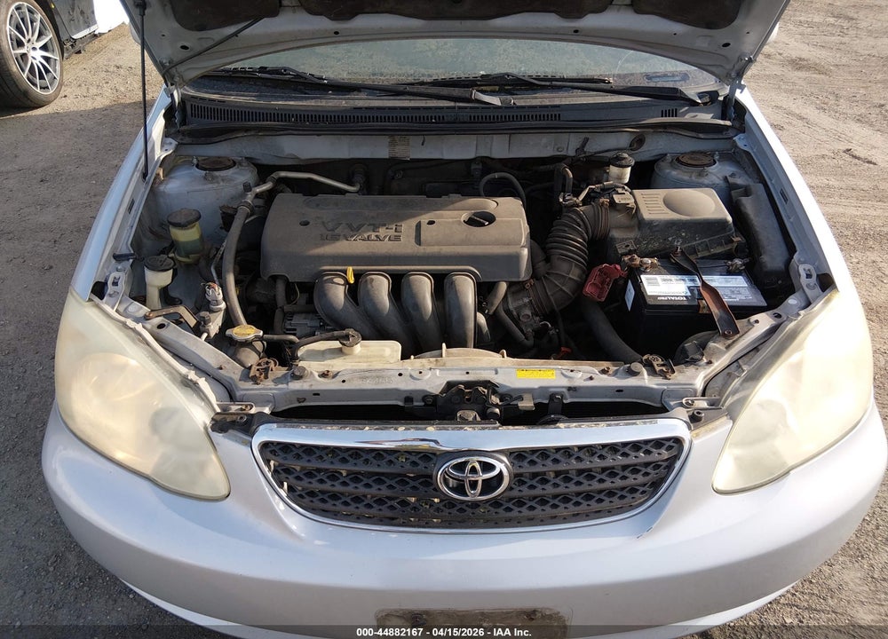 2006 TOYOTA COROLLA LE VIN: 2T1BR32E06C709289