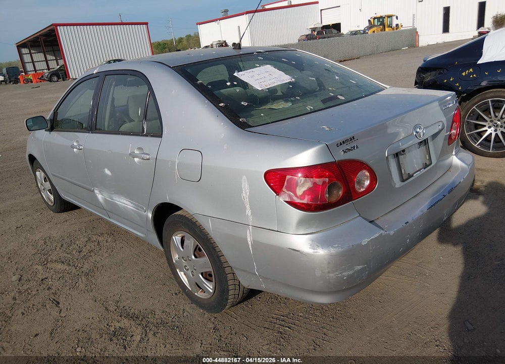 2006 TOYOTA COROLLA LE VIN: 2T1BR32E06C709289