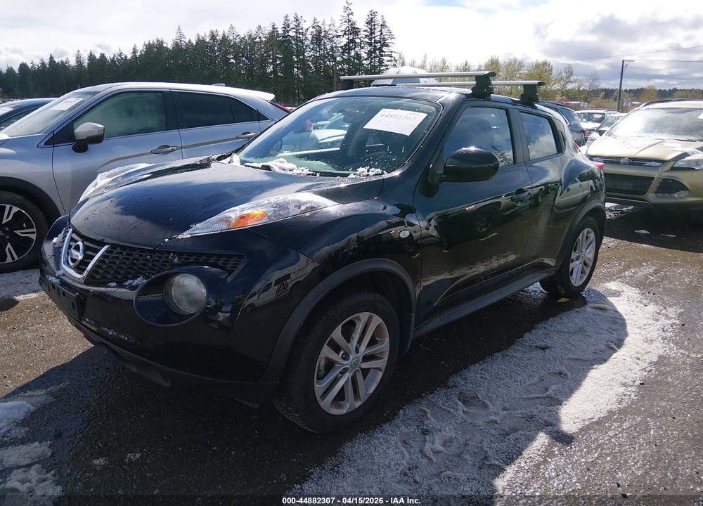 2011 NISSAN JUKE SV VIN: JN8AF5MV2BT025722